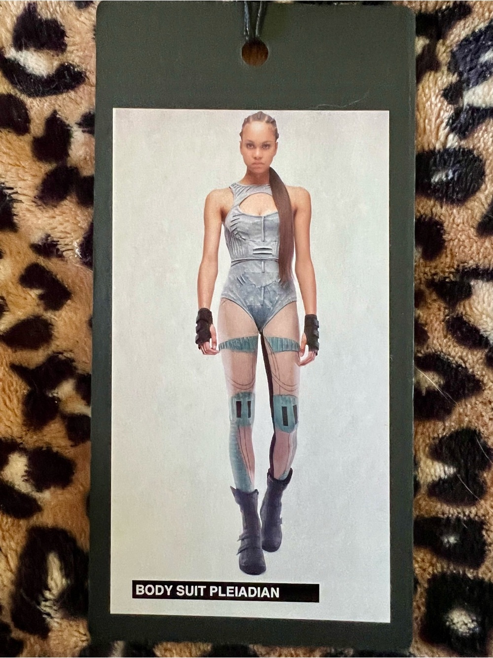 🩶NWT DEMOBAZA Pleiadian Original Body Suit Size Large (fits like S/M)💎 - Picture 10 of 12